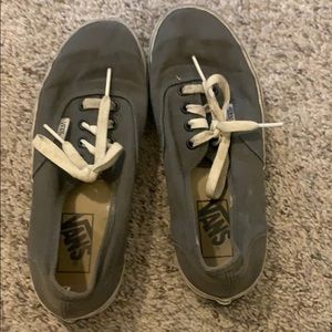 Grey vans